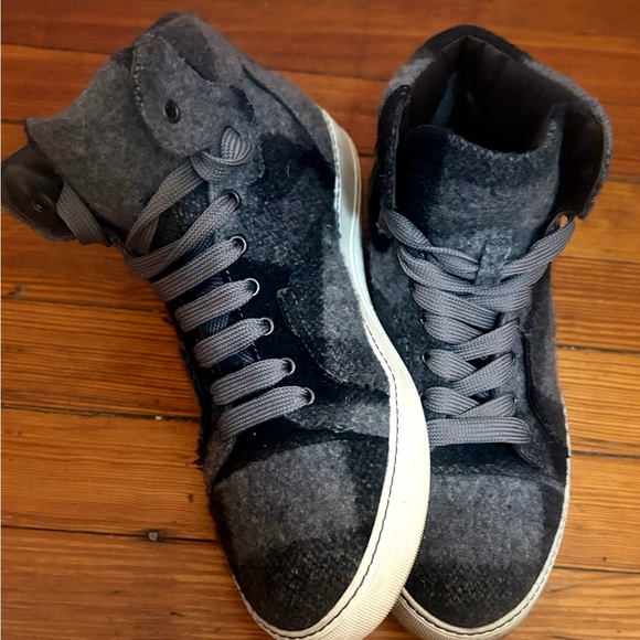Lanvin •Limited Edition• Charcoal High-Top - Picture 7 of 11